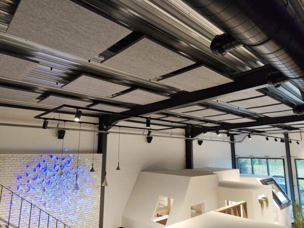 StillNote Panel 1200 x 300 x 40mm Grey - Silent Treatment Soundproofing Ltd
