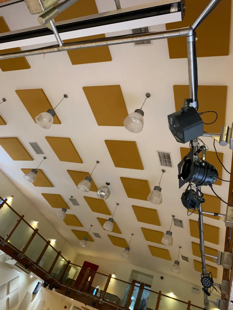Ceiling sound proofing installation by Silent Treatment